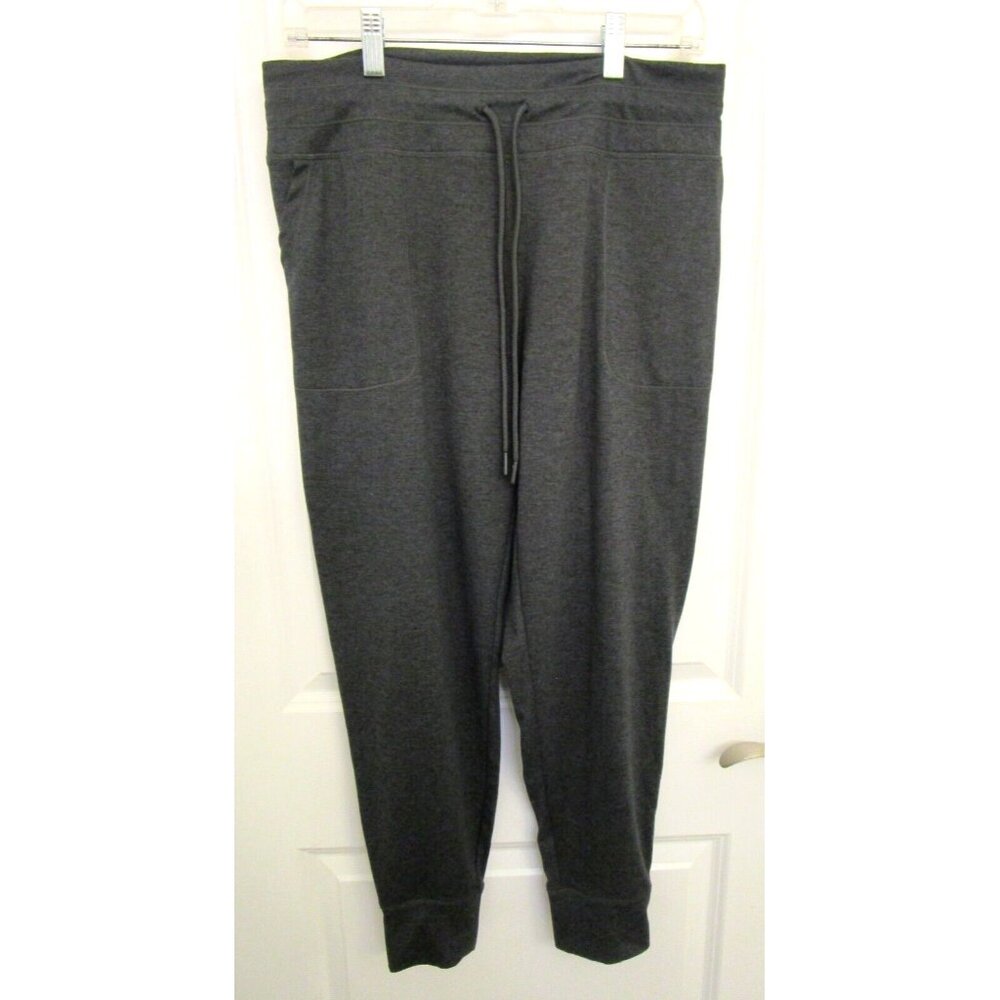 Lole Women's Soft Leggings Joggers Stretch Gym Running Size Medium Charcoal/Gray
